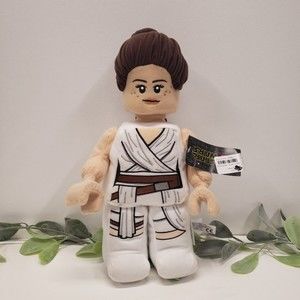 13" Star Wars Lego Rey Plush Doll - Disney New W/ Tag